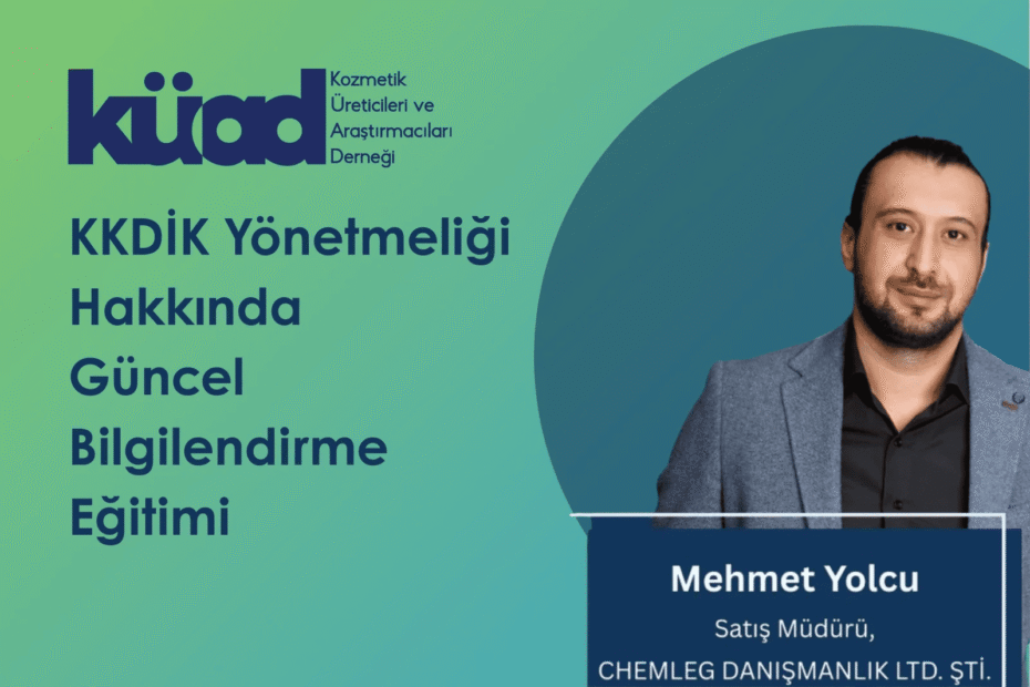Kozmetik Üreticileri ve Araştırmacıları Derneği webinarı